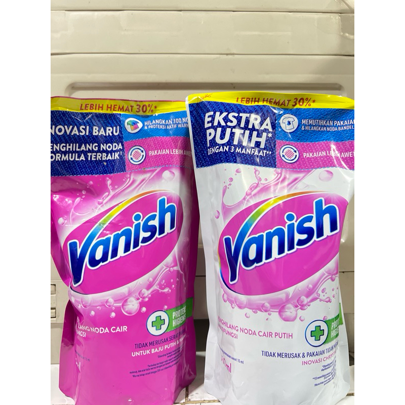 Vanish Cair Refill - 750ml Penghilang Noda Ekstra Putih