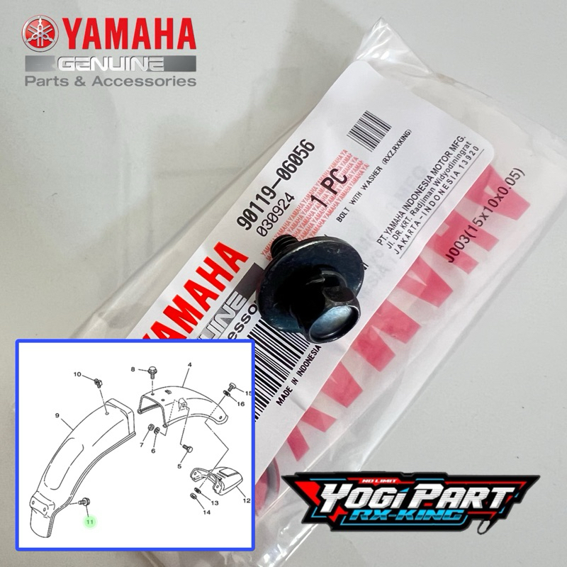 BAUT SPAKBOR KOLONG RXKING RXK RXS ORIGINAL YGP 90119-06056