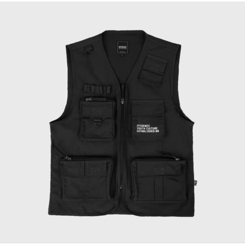 EPIDEMIC TACTICAL VEST | ROMPI BLACK WARLORD