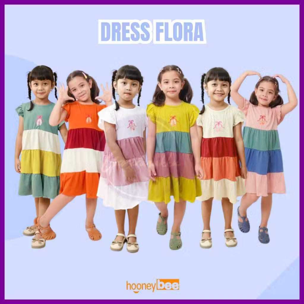 Dress Anak Flora Hooneybee