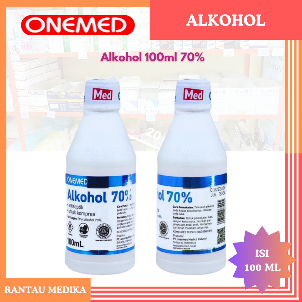 Alkohol 70% 100ml / Onemed Alkohol 70% 100ml