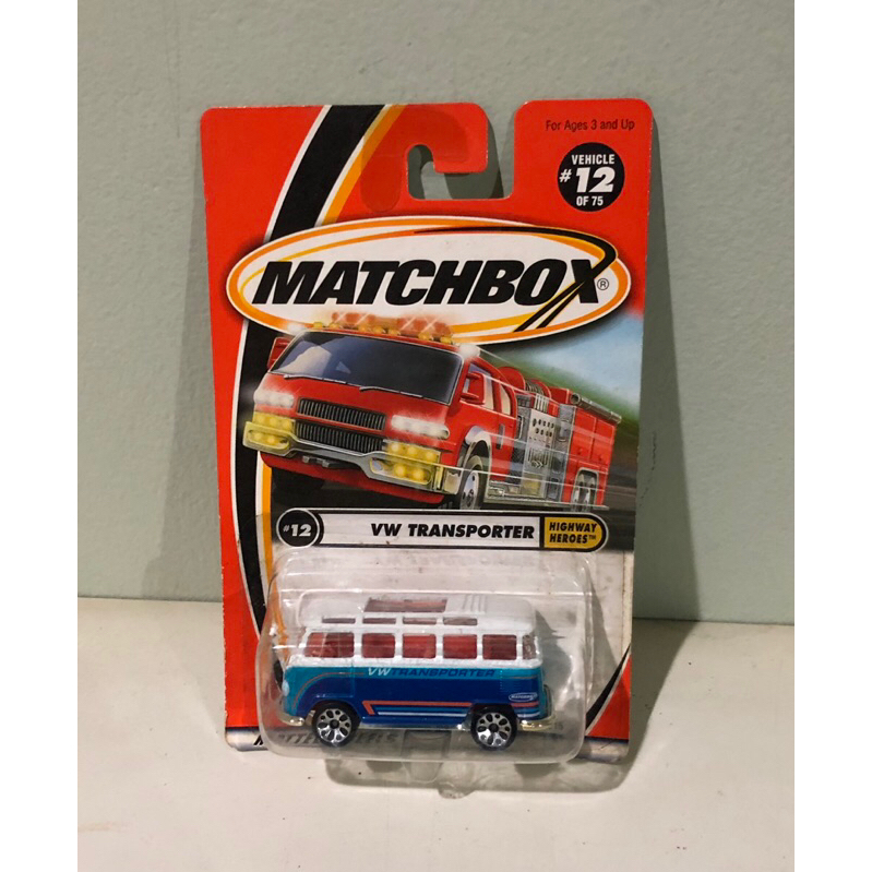 Matchbox Volkswagen VW Transporter dakota Samba Bus