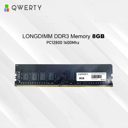 QWERTY Memory PC Longdimm 8GB DDR3 - 1600Mhz