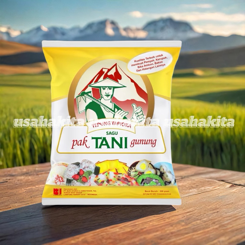 

Tapioka Tani Gunung 500gr (10pcs)