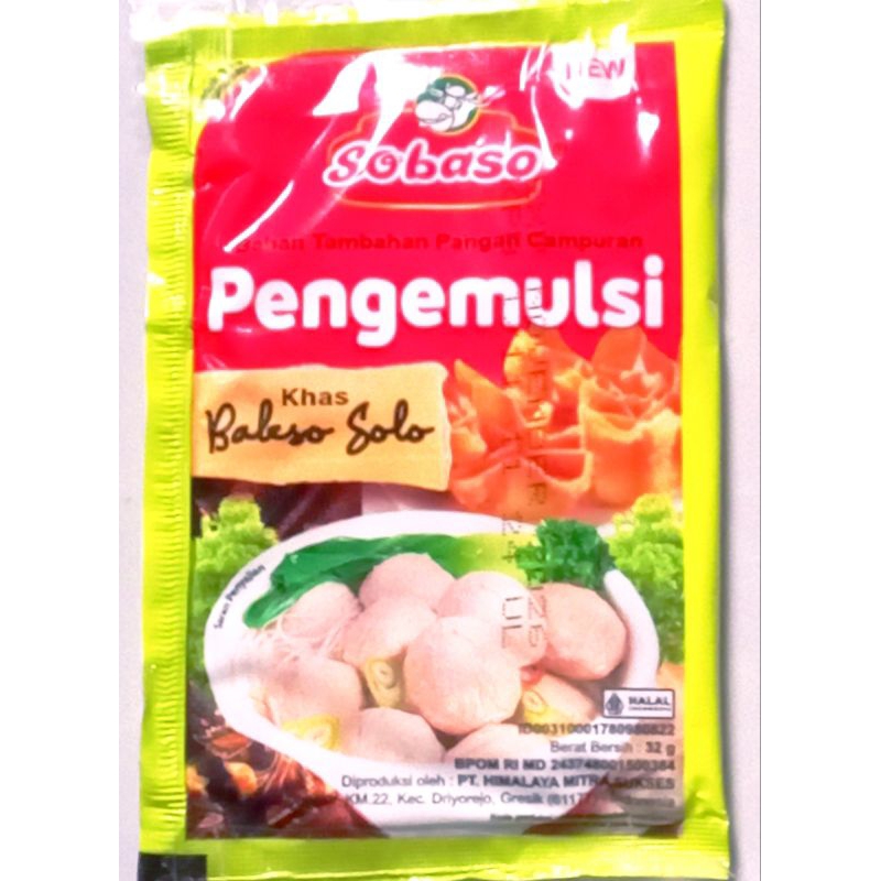 

Sobaso Pengemulsi (Pengenyal+Emulsifer) 32gr
