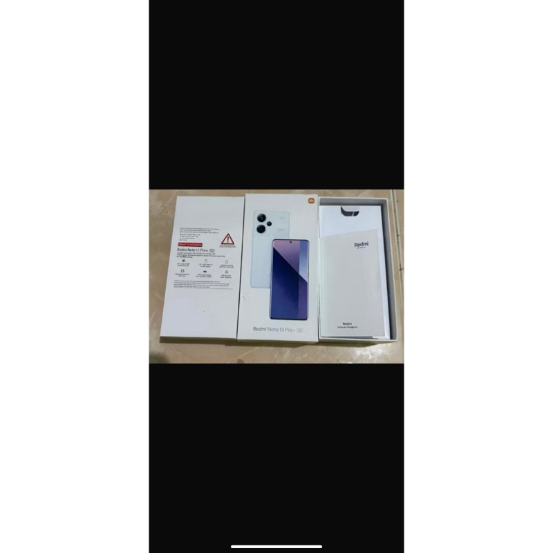 

dus box redmi note 13 pro + 5G ready semua warna free request sticker