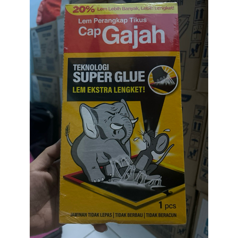 Lem Perangkap Tikus Cap Gajah 1 pcs