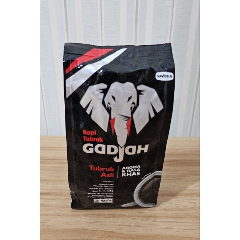 

Kopi Tubruk Gadjah 138gr