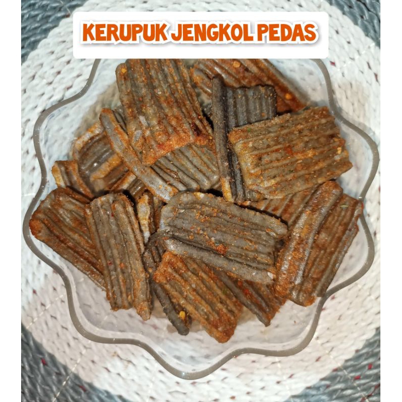 

KERUPUK JENGKOL ASBES PEDAS