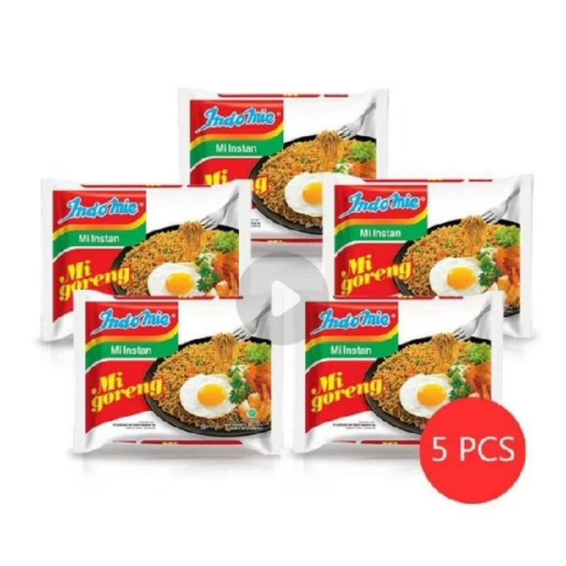

Indomie goreng mie instan isi 5pcs