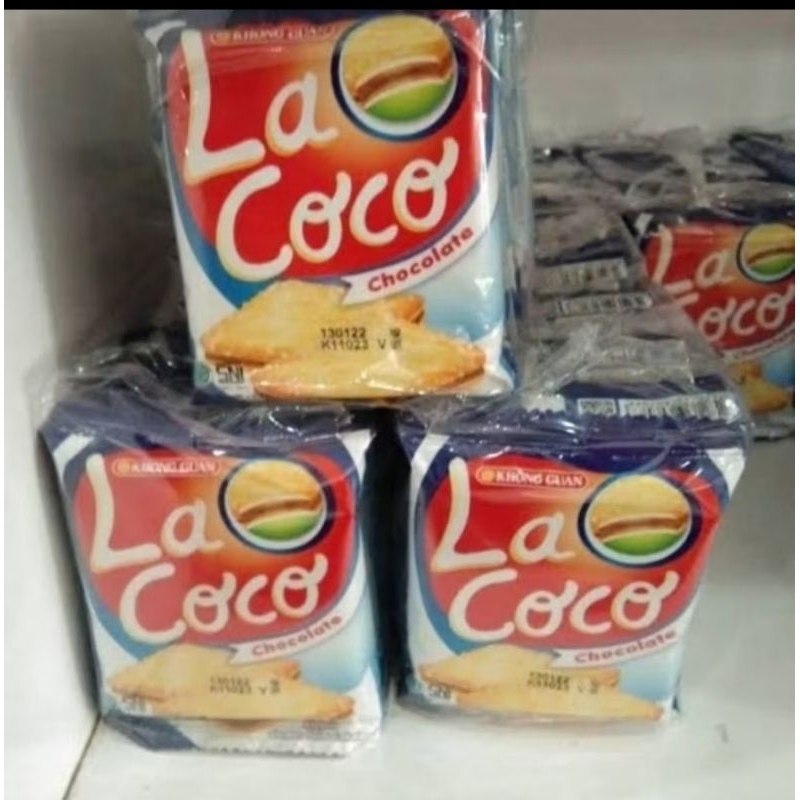 

la coco biskuit dari khongguan 1renceng isi 10pcs
