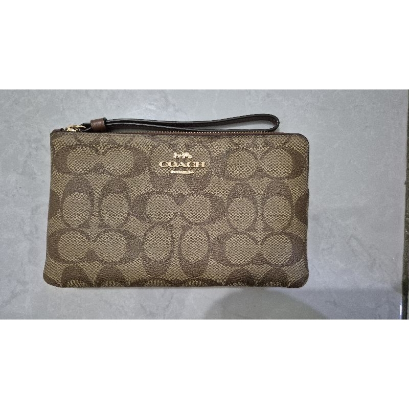 Dompet Coach Ori Medium Coklat
