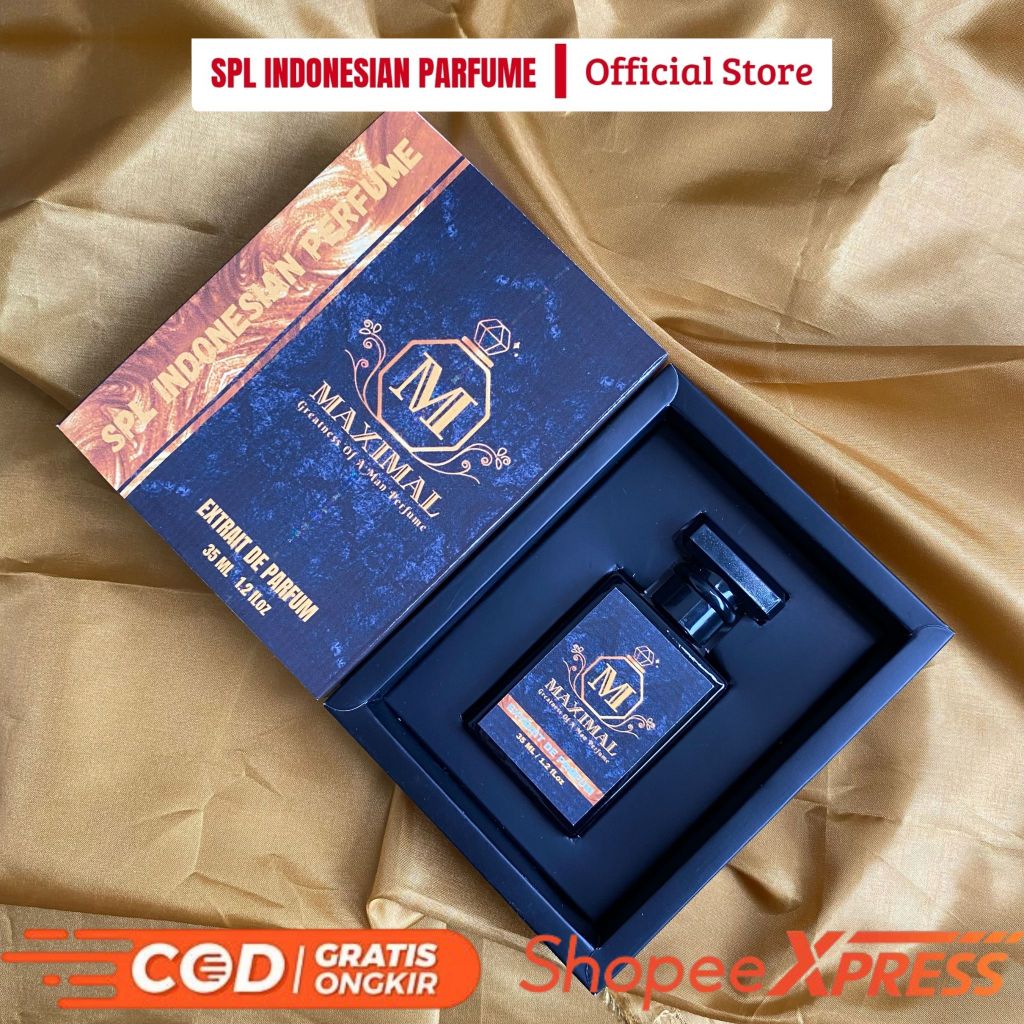 Aroma MAXIMAL | Parfum Pria Original | SPL Indonesian Parfum | Extrait De Parfum 35 ML