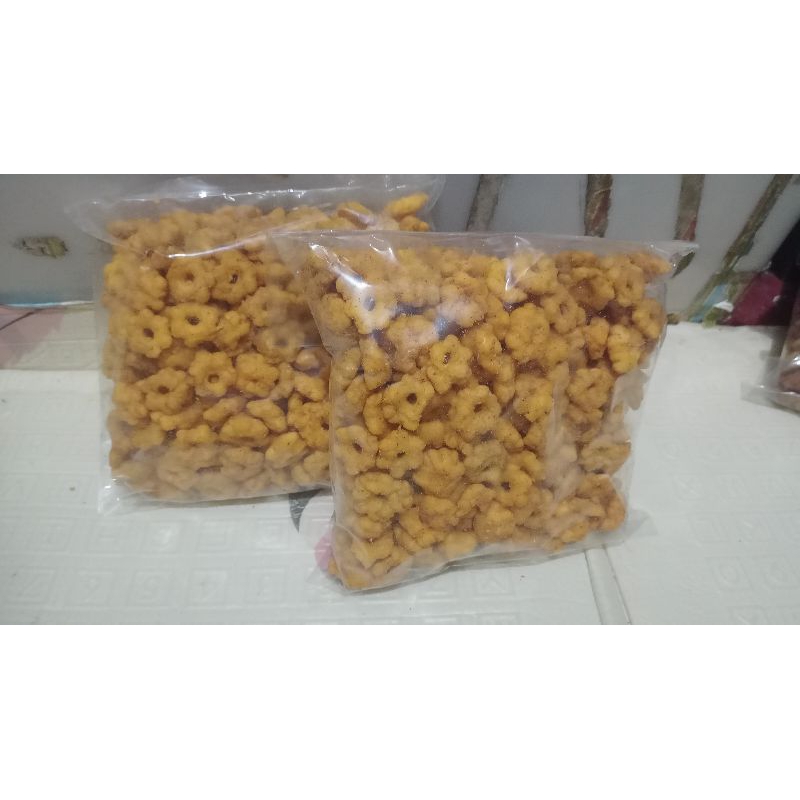 

KEMBANG RIBUT SAKURA 250gram/SNACK SAKURA/KEMBANG BUNGA SAKURA/PEDAS ASIN GURIH