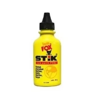 

(De'flourish) Lem Fox Stik / Lem Cair Kertas PVAC 60gr