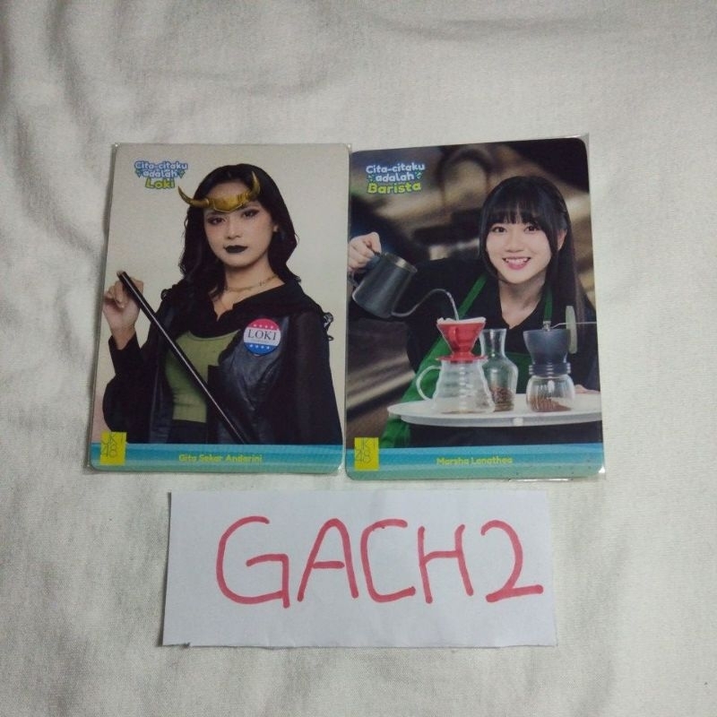 Photocard Official JKT48 Cita-cita Gita Marsha