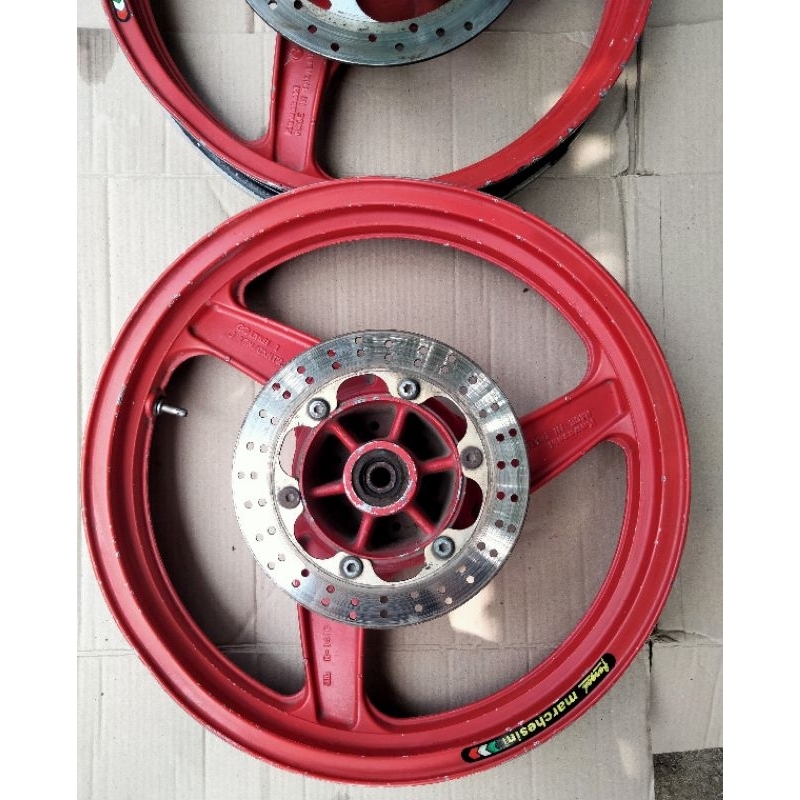 velg belakang kawasaki ninja RR old original velg belakang saja