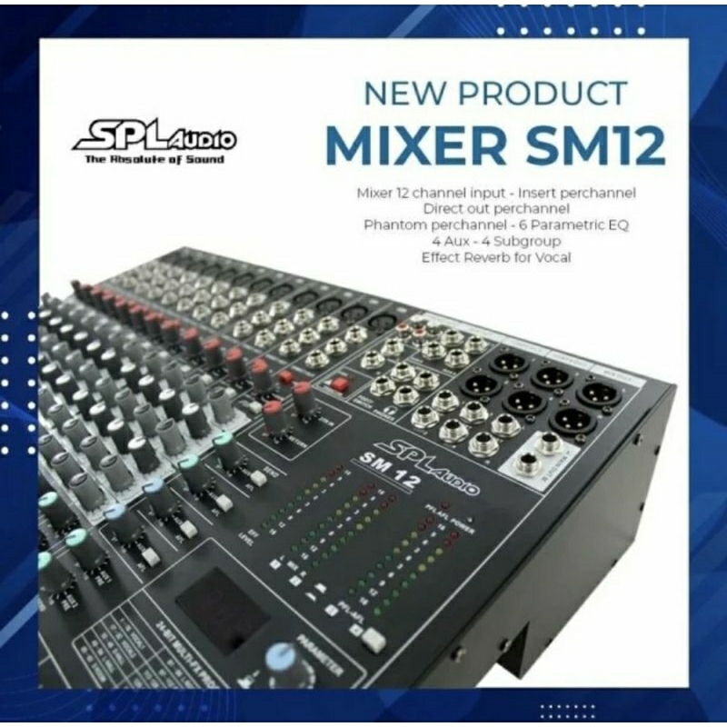 mixer SPL Audio Mixer SM12 original harga promo