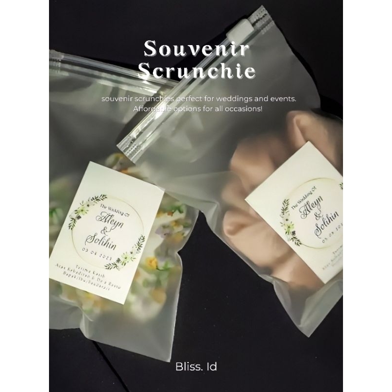 Souvenir Scrunchie | Souvernir Pernikahan | Souvernir Terbaru | Souvernir Terlaris | Souvernir Unik 