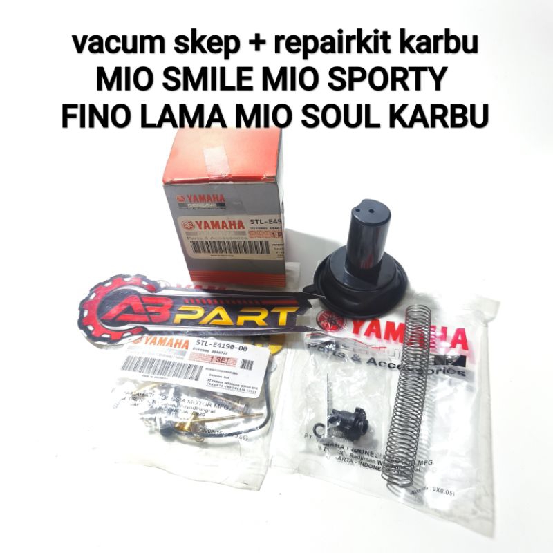 VAKUM SKEP + REPAIRKIT KARBU MIO SMILE MIO SPORTY FINO LAMA MIO SOUL KARBU