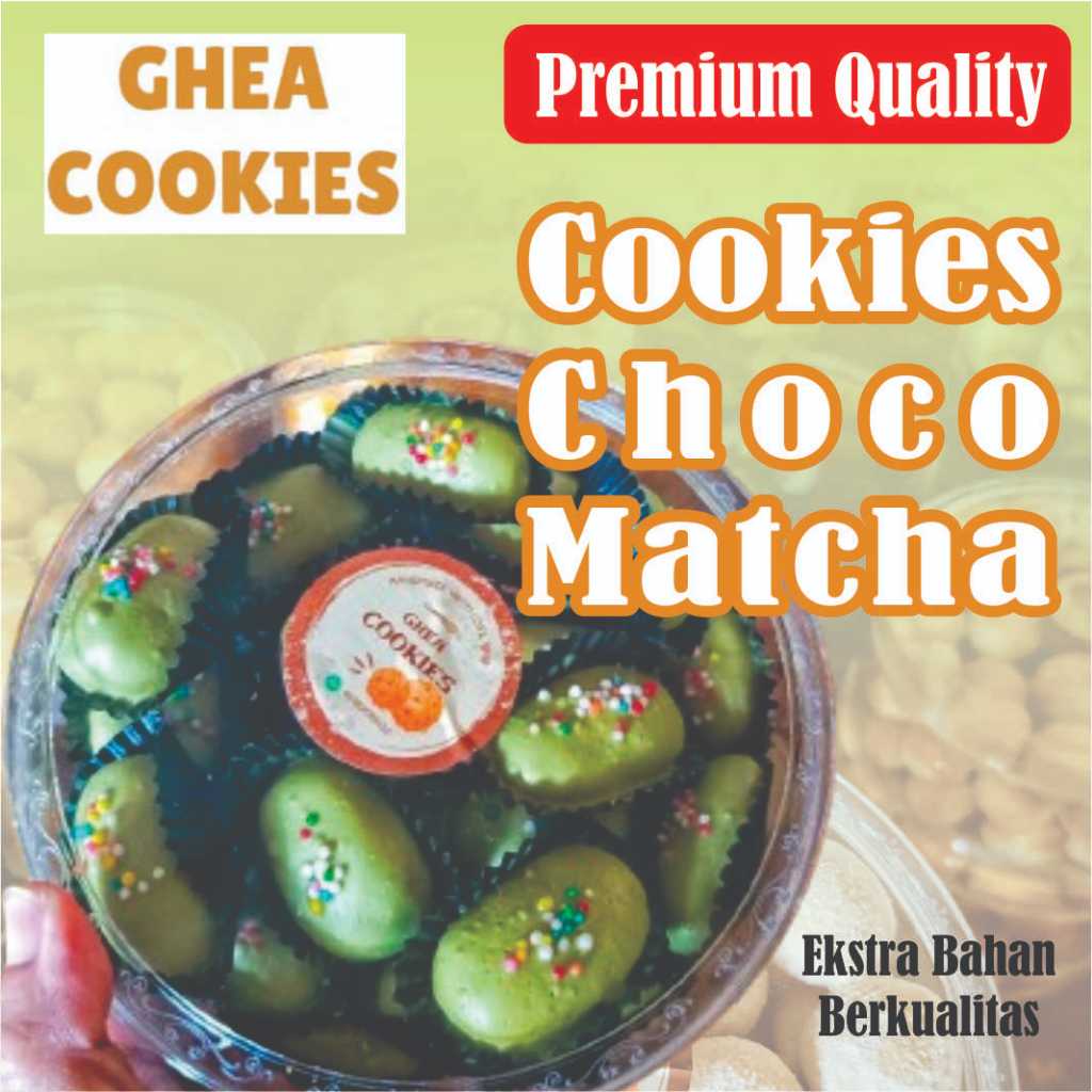 

Cookies Choco Matcha Spesial Kue Lebaran