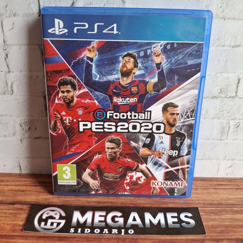 Kaset Bd Ps4 Efootball PES 2020 / PES2020 - Second/Bekas