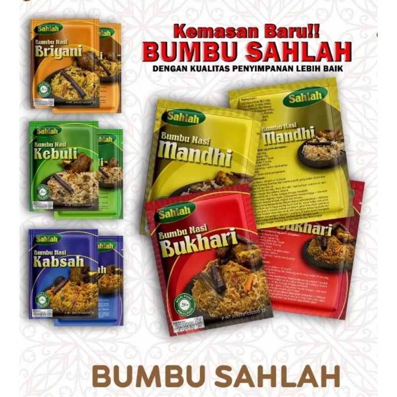 

Bumbu Nasi KEBULI MANDI BRIYANI KABSAH dan BUKHORI