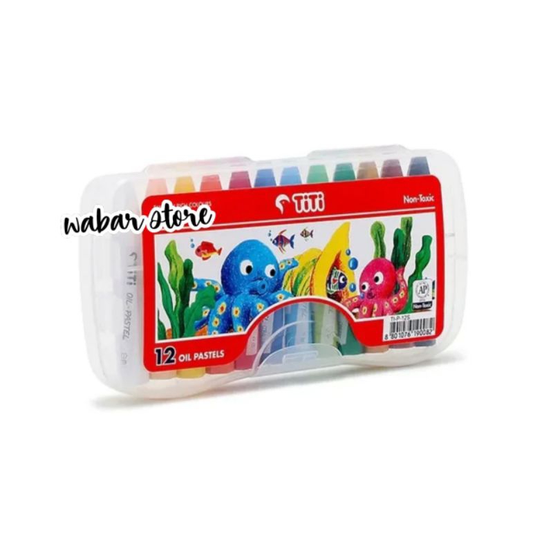 

Krayon Isi 12 Warna Oil Pastel