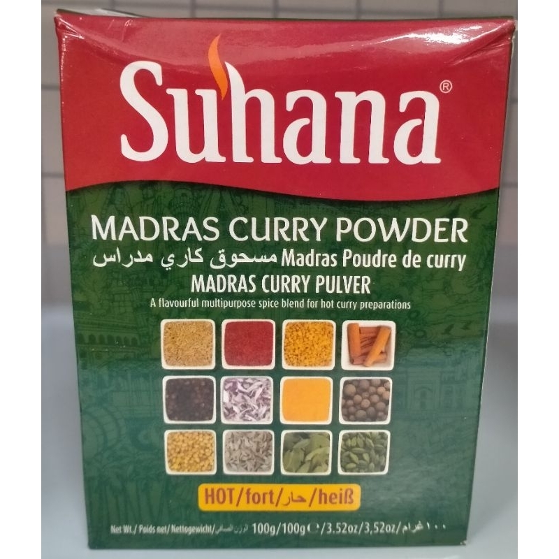 

Suhana Madras Curry Hot powder 100gr