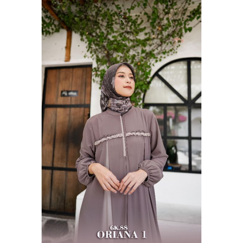 Dress Gamis GK.88 ORIANA 1 by luna hijab indonesia