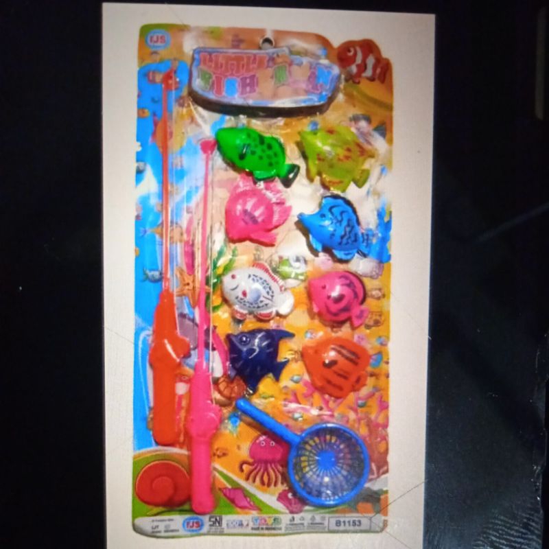 promo mainan pancingan 2tangkai