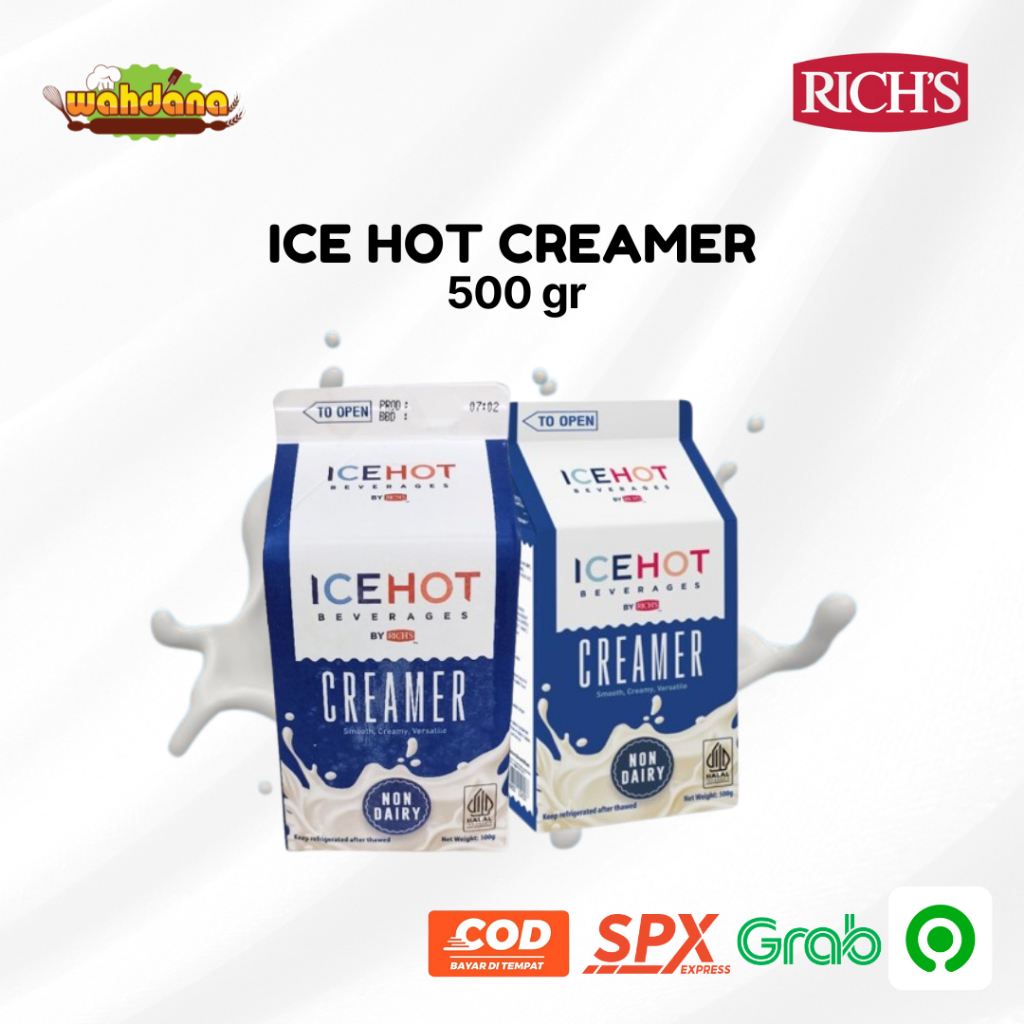 

Ice Hot Creamer RICH'S creamer minuman 500gr