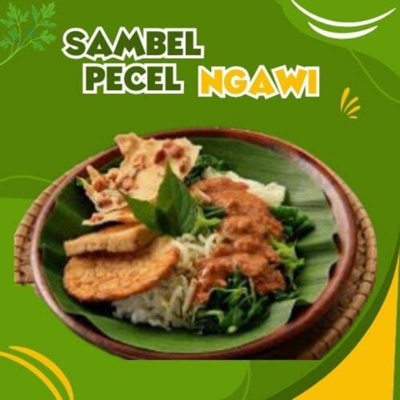 

500 gram sambel pecel ngawi / pawon si mbok /sambel kacang / bumbu pecel / sambel pecel kencur / sambel pecel pedas