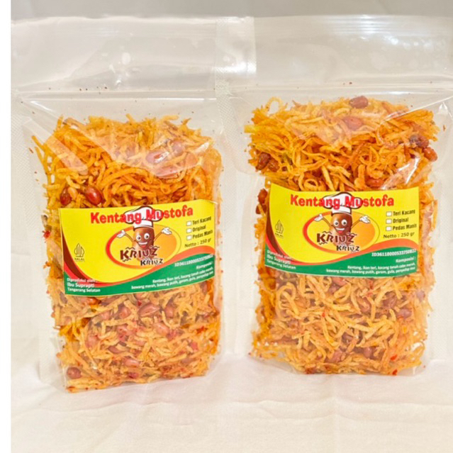 

Kentang Krispy Balado (Kentang Mustofa) Kemasan 1kg