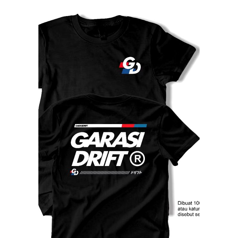 Kaos Otomotif Garasi Drift Baju Distro