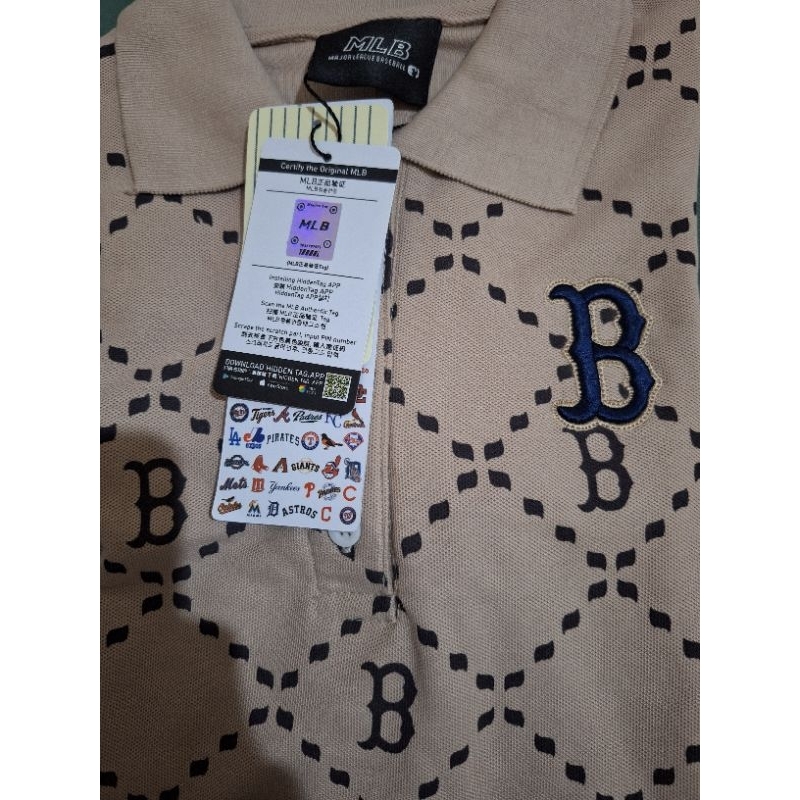 MLB Monogram Logo Shirt Dress