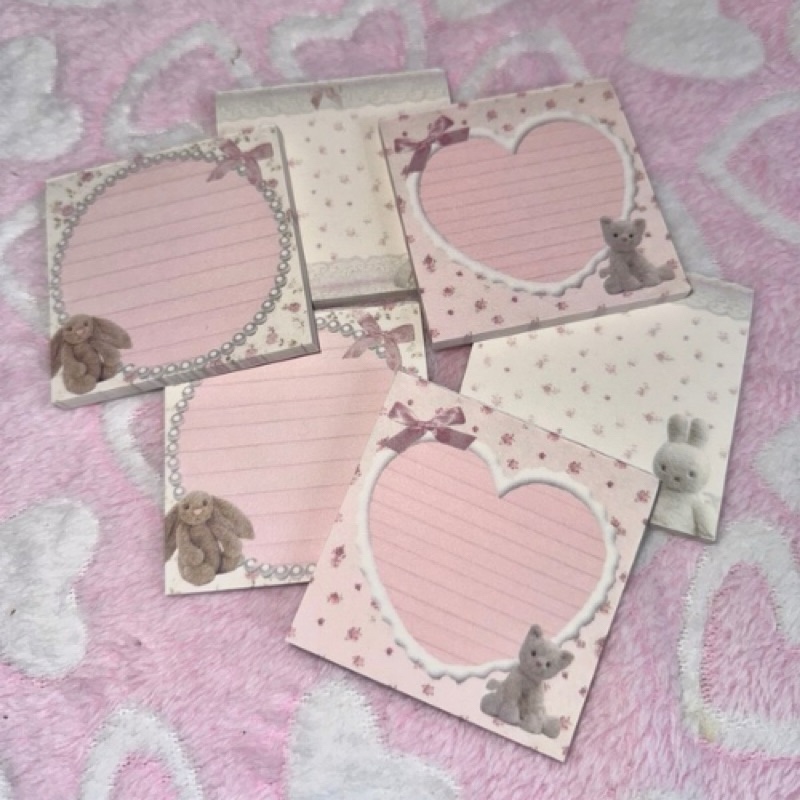 

coquette memopad (30pcs)