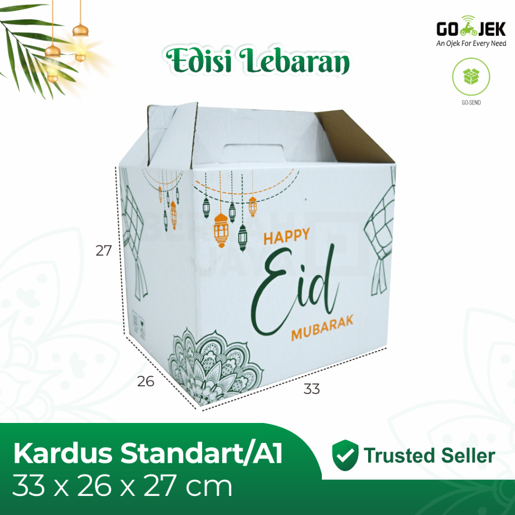 

Box Parcel Idul Fitri (33 x 26 x 27 cm) (Jinjing) Karton/Polos/Kardus/Hampers/JinjingBox/Tenteng/Parcel/lebaran/idul fitri/sembako