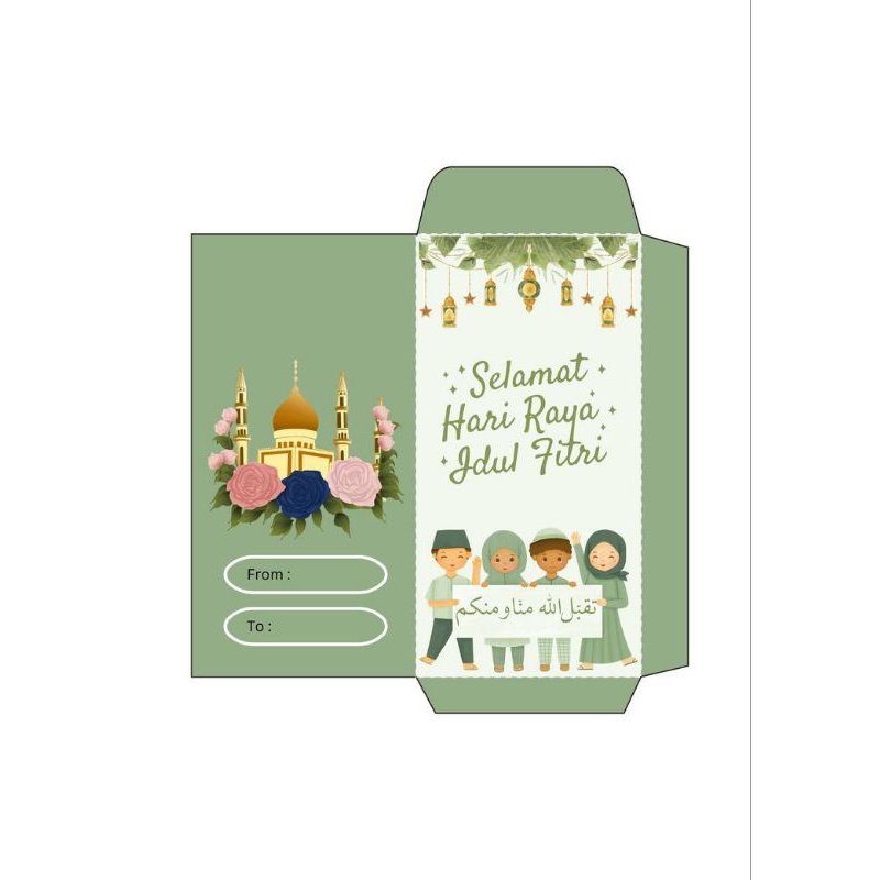 

amplop lebaran (isi 50pcs) ukuran sedang uang lipat 1 box isi 50 amplop kualitas kertas premium
