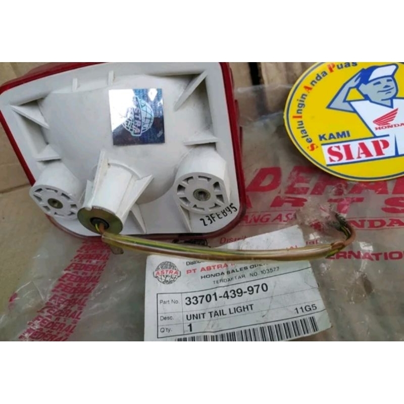 Lampu Belakang Stoplamp Stop Lamp Honda Gl100 Gl125 Gl 100 Gl 125 Sub Honda Win Super Cup Cub C700 C