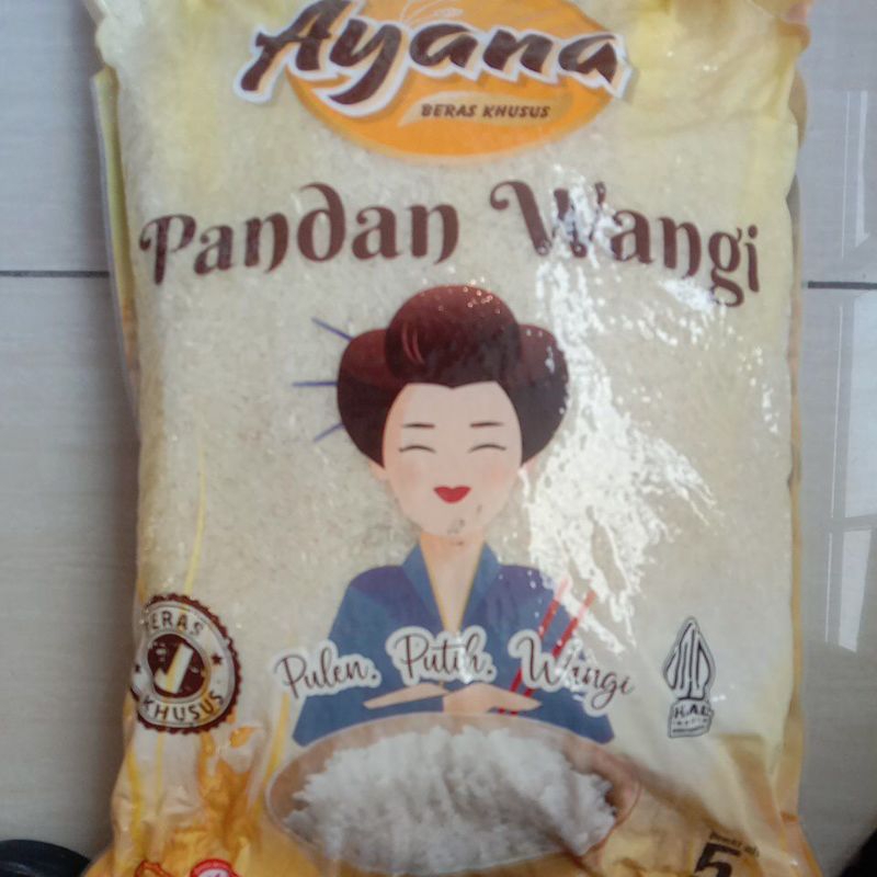 

Ayana Beras Khusus Pandan Wangi 5kg