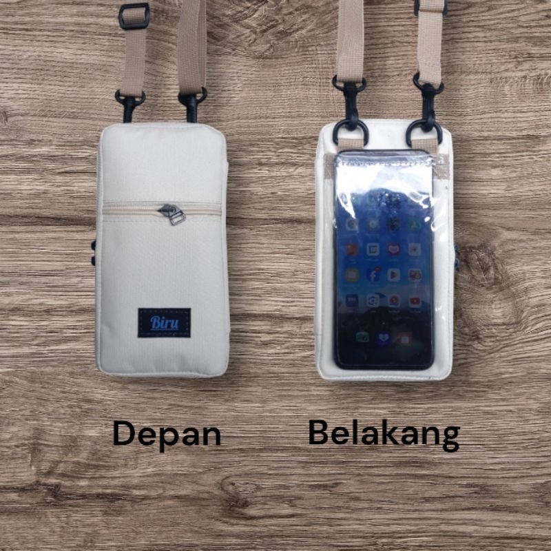 Tas slempang HP touchscreen/ tas HP Sako walet/ Tas wanita