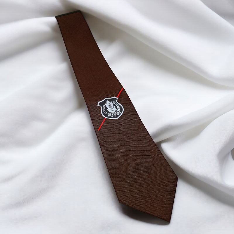 dasi coklat satpam dasi security