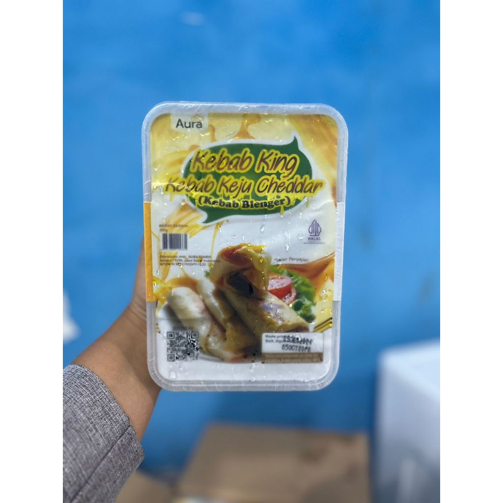 

AURA-KEBABKING/ KEJU CHEDDAR-350G
