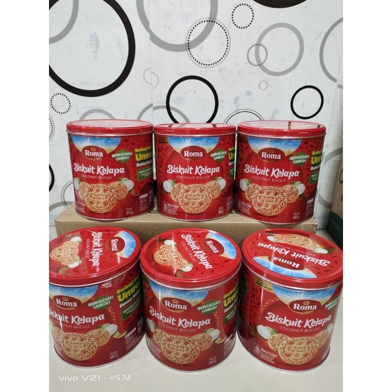 

Roma Biskuit Kelapa Coconut Kaleng 350gr