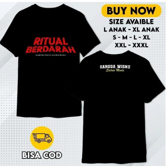 Baju Kaos Ritual Berdarah Garuda Wisnu Satria Muda Gwsm 24S T-Shirt Premium