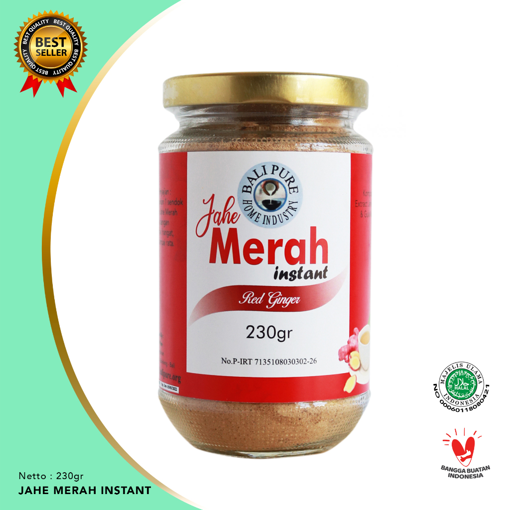 

Jahe Merah instan 230gr Organik