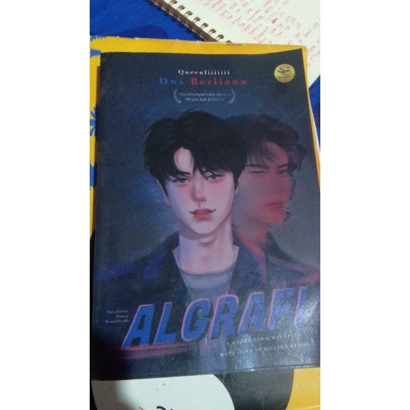 PRELOVED NOVEL ALGRAFI 100% ORI(HARAP MEMBACA DESKRIPSI SEBELUM CHECKOUT)