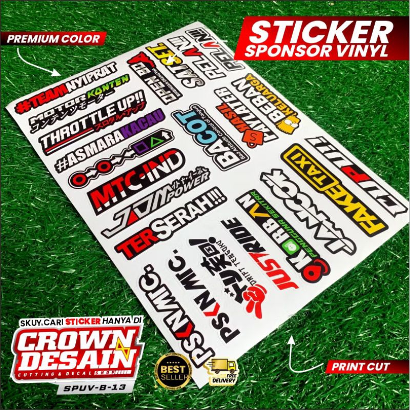 

grosir sticker 20.Lembar