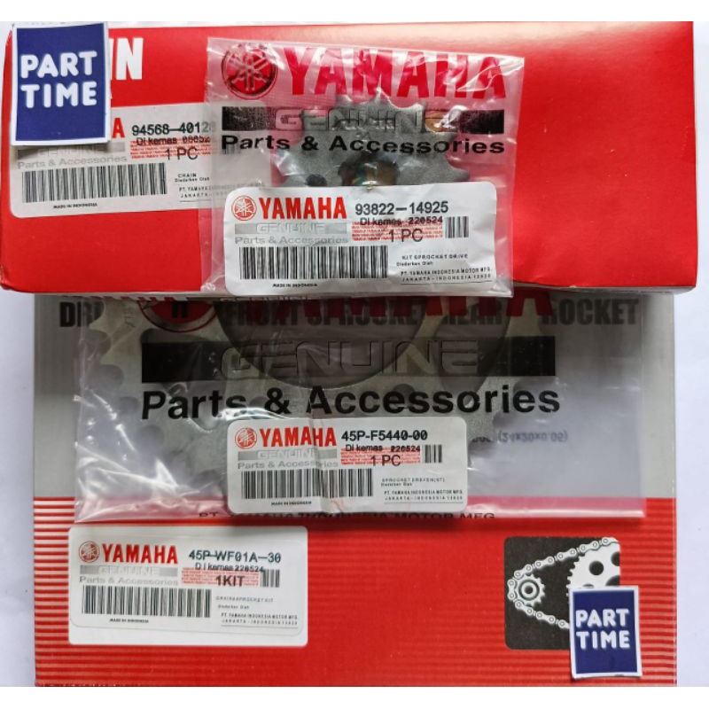 Gir set motor Yamaha Byson lama Byson fi injeksi semua generasi Byson original